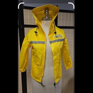 Wetskins Yellow Kids Rain Jacket Sz S